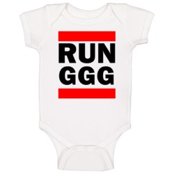 Run Ggg Tx Usa Gregg County Funny Graphic Patriotic Parody Baby One Run Ggg Tx Usa Gregg County Funny Graphic Patriotic Parody Baby One