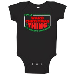 Ward Family Christmas Thing Popular Last Name Custom Gift Baby One Pie Ward Family Christmas Thing Popular Last Name Custom Gift Baby One Pie