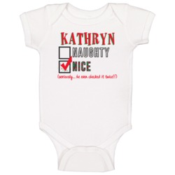 Kathryn Santa Naughty Nice List Personalized Name Cute Holiday Gift Ba Kathryn Santa Naughty Nice List Personalized Name Cute Holiday Gift Ba