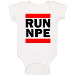 Run Npe Funny Graphic Patriotic Parody Baby One Piece Run Npe Funny Graphic Patriotic Parody Baby One Piece