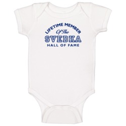 Svedka Hall Of Fame Drinking Cool Party Baby One Piece Svedka Hall Of Fame Drinking Cool Party Baby One Piece