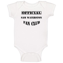 Offical Sam Waterston Fan Club Hollywood Walk Of Fame Baby One Piece Offical Sam Waterston Fan Club Hollywood Walk Of Fame Baby One Piece