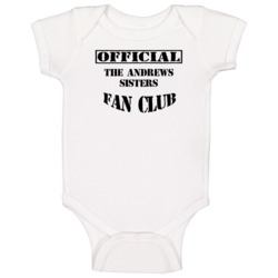 Offical The Andrews Sisters Fan Club Hollywood Walk Of Fame Baby One P Offical The Andrews Sisters Fan Club Hollywood Walk Of Fame Baby One P