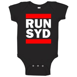 Run Syd New South Wales Funny Graphic Patriotic Parody Black Baby O Run Syd New South Wales Funny Graphic Patriotic Parody Black Baby O