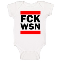 Fck Wsn Alaska Usa Funny Graphic Patriotic Parody Baby One Piece Fck Wsn Alaska Usa Funny Graphic Patriotic Parody Baby One Piece