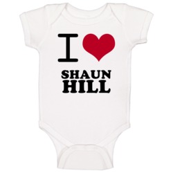 Shaun Hill I Heart Love Football Detroit Sports Michigan Baby One Piec Shaun Hill I Heart Love Football Detroit Sports Michigan Baby One Piec