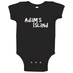 Adam Island Funny Retro Tv Bachelor Party Stag Baby One Piece Adam Island Funny Retro Tv Bachelor Party Stag Baby One Piece