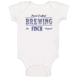 Finch Brewing Company Cool Personalized Beer Party Baby One Piece Finch Brewing Company Cool Personalized Beer Party Baby One Piece