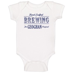 Geoghan Brewing Company Cool Personalized Beer Party Baby One Piece Geoghan Brewing Company Cool Personalized Beer Party Baby One Piece