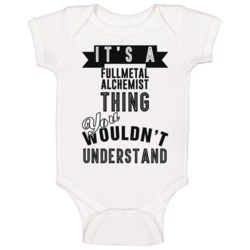 Its A Fullmetal Alchemist Thing Banner Tv Baby One Piece Its A Fullmetal Alchemist Thing Banner Tv Baby One Piece