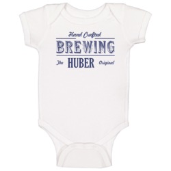 Huber Brewing Company Cool Personalized Beer Party Baby One Piece Huber Brewing Company Cool Personalized Beer Party Baby One Piece
