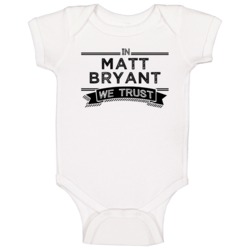 In Matt Bryant We Trust Atlanta Football Player Fan Baby One Piece In Matt Bryant We Trust Atlanta Football Player Fan Baby One Piece