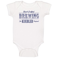 Kuebler Brewing Company Cool Personalized Beer Party Baby One Piece Kuebler Brewing Company Cool Personalized Beer Party Baby One Piece