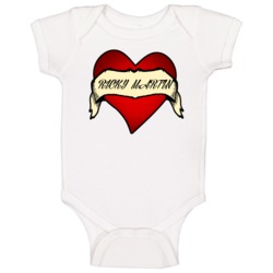 Ricky Martin Heart Tattoo Hollywood Walk Of Fame Baby One Piece Ricky Martin Heart Tattoo Hollywood Walk Of Fame Baby One Piece