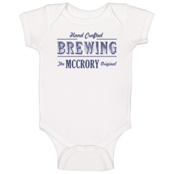 Mccrory Brewing Company Cool Personalized Beer Party Baby One Piece Mccrory Brewing Company Cool Personalized Beer Party Baby One Piece