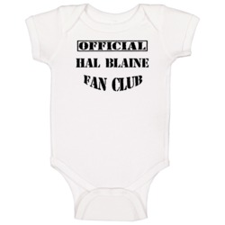 Offical Hal Blaine Fan Club Rock And Roll Hall Of Fame Baby One Piece Offical Hal Blaine Fan Club Rock And Roll Hall Of Fame Baby One Piece