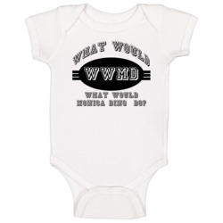 What Would Monica Bing Do Friends Baby One Piece What Would Monica Bing Do Friends Baby One Piece