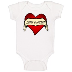 Leo's Casino Heart Tattoo Rnb Hall Of Fame Baby One Piece Leo's Casino Heart Tattoo Rnb Hall Of Fame Baby One Piece