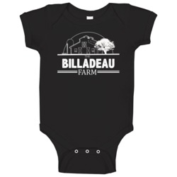 The Billadeau Farm American Family Rural Farm Baby One Piece The Billadeau Farm American Family Rural Farm Baby One Piece