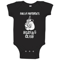 Basil Hayden's Boxing Club Drinking Cool Party Baby One Piece Basil Hayden's Boxing Club Drinking Cool Party Baby One Piece