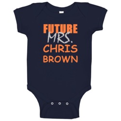 Chris Brown Future Mrs Detroit Michigan Baseball Sports Baby One Piece Chris Brown Future Mrs Detroit Michigan Baseball Sports Baby One Piece