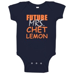 Chet Lemon Future Mrs Detroit Michigan Baseball Sports Baby One Piece Chet Lemon Future Mrs Detroit Michigan Baseball Sports Baby One Piece
