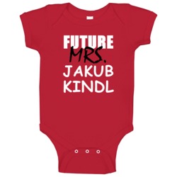 Jakub Kindl Future Mrs Sports Michigan Detroit Hockey Baby One Piece Jakub Kindl Future Mrs Sports Michigan Detroit Hockey Baby One Piece