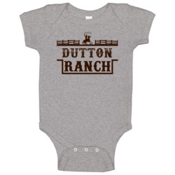 Dutton Ranch All American Family Ranch Cool Baby One Piece Dutton Ranch All American Family Ranch Cool Baby One Piece