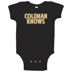 Brandon Coleman Knows New Orleans Football Player Sports Fan Baby One Brandon Coleman Knows New Orleans Football Player Sports Fan Baby One