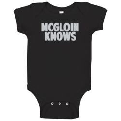 Matt Mcgloin Knows Oakland Football Player Sports Fan Baby One Piece Matt Mcgloin Knows Oakland Football Player Sports Fan Baby One Piece