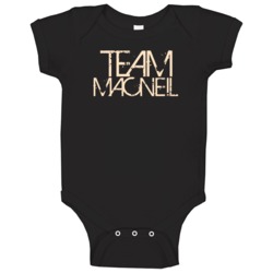 Team Sports Last First Name Macneil Baby One Piece Team Sports Last First Name Macneil Baby One Piece