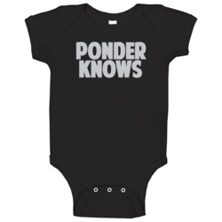 Christian Ponder Knows Oakland Football Player Sports Fan Baby One Pie Christian Ponder Knows Oakland Football Player Sports Fan Baby One Pie