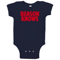 Jon Beason Knows New York Football Player Sports Fan Baby One Piece Jon Beason Knows New York Football Player Sports Fan Baby One Piece