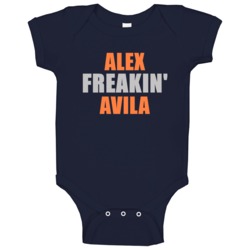 Alex Avila Freakin Detroit Michigan Baseball Sports Baby One Piece Alex Avila Freakin Detroit Michigan Baseball Sports Baby One Piece