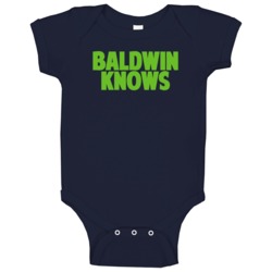 Doug Baldwin Knows Seattle Football Player Sports Fan Baby One Piece Doug Baldwin Knows Seattle Football Player Sports Fan Baby One Piece