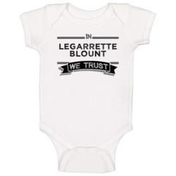 In Legarrette Blount We Trust New England Football Player Fan Baby One In Legarrette Blount We Trust New England Football Player Fan Baby One