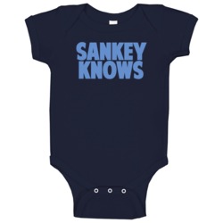 Bishop Sankey Knows Tennessee Football Player Sports Fan Baby One Piec Bishop Sankey Knows Tennessee Football Player Sports Fan Baby One Piec
