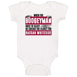 Hassan Whiteside Boogeyman Checks Closet For Miami Basketball Baby One Hassan Whiteside Boogeyman Checks Closet For Miami Basketball Baby One