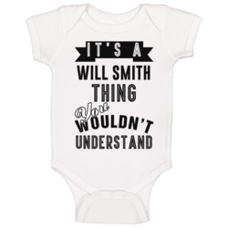 Its A Will Smith Thing Banner Tv Baby One Piece Its A Will Smith Thing Banner Tv Baby One Piece