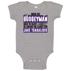 Jake Tsakalidis Boogeyman Checks Closet For Phoenix Basketball Baby On Jake Tsakalidis Boogeyman Checks Closet For Phoenix Basketball Baby On