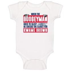 Kwame Brown Boogeyman Checks Closet For Washington Basketball Baby One Kwame Brown Boogeyman Checks Closet For Washington Basketball Baby One