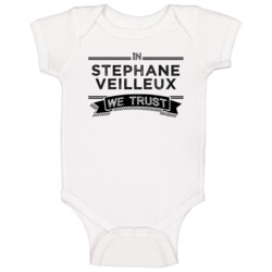 In Stephane Veilleux We Trust Minnesota Hockey Player Fan Baby One Pie In Stephane Veilleux We Trust Minnesota Hockey Player Fan Baby One Pie