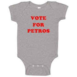 Vote For Petros Tv Show Hi Rock Baby One Piece Vote For Petros Tv Show Hi Rock Baby One Piece