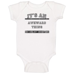 Its An Awkward Thing Tv Show Baby One Piece Its An Awkward Thing Tv Show Baby One Piece