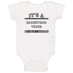 Its A Backstrom Thing Tv Show Baby One Piece Its A Backstrom Thing Tv Show Baby One Piece