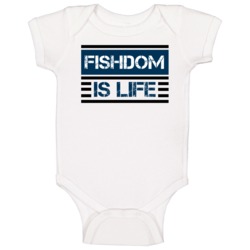 Fishdom Is Life Cool Video Game Baby One Piece Fishdom Is Life Cool Video Game Baby One Piece