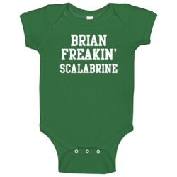 Brian Scalabrine Freakin Favorite Boston Basketball Player Fan Baby On Brian Scalabrine Freakin Favorite Boston Basketball Player Fan Baby On
