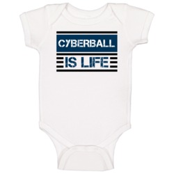 Cyberball Is Life Cool Video Game Baby One Piece Cyberball Is Life Cool Video Game Baby One Piece
