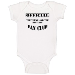 The Young And The Restless Tv Show Fan Club Baby One Piece The Young And The Restless Tv Show Fan Club Baby One Piece