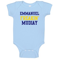Emmanuel Mudiay Freakin Favorite Denver Basketball Player Fan Baby One Emmanuel Mudiay Freakin Favorite Denver Basketball Player Fan Baby One